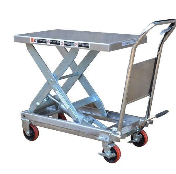 stainless steel table lift