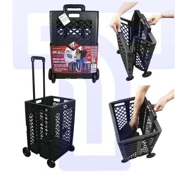 mesh rolling cart