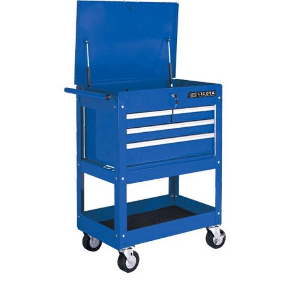 4-drawer service cart