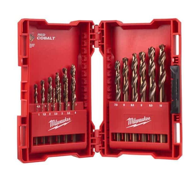 Milwaukee HSS Cobalt Drill Bit Set