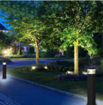 GLOW Waterproof Outdoor LED Bollard Light 50cm 12Watt Black
