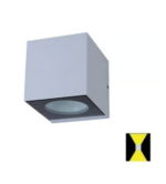 GLOW Up & Down Modern LED Wall Light 2×6Watt Black