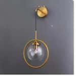 Modern LED Wall Lamp Glass Ball
