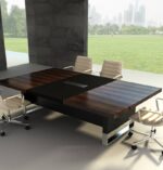 Linea Uno Conference Table W4800 x D1400 x H750mm Meeting & Conference - Image 2