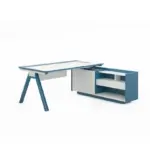 Magic Executive Desk With Credenza W1800 x D1750 x H750mm Executive Desks Workstations - Image 2