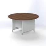 Linea Due Round Meeting Table Meeting & Conference D1200 x H750mm - Image 3