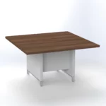 Linea Due Square Meeting Table Meeting & Conference W1200 x D1200 x H750mm - Image 3