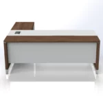 Linea Due with Hanging Pedestal (Premium) W2000 x D1800 x H750mm Executive Desks - Image 2