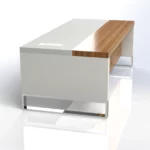 Linea Uno Straight Desk W2200 x D1000 x H750mm Executive Desks - Image 4