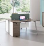 Nora Cluster of 2 with Fixed 3D Pedestal W1500 x D700 x H750mm Workstations - Image 3