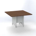 Linea Due Square Meeting Table Meeting & Conference W1200 x D1200 x H750mm - Image 4