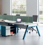 Magic Face to Face Workstation (Cluster) W1400 x D700 x H750mm Workstations - Image 4