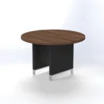 Linea Due Round Meeting Table Meeting & Conference D1200 x H750mm - Image 6
