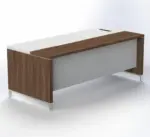 Linea Due Straight Desk (Premium) W2000 x D900 x H750mm  Executive Desks - Image 6