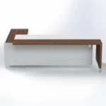 Linea Due with Hanging Pedestal Executive Desks - Image 6
