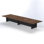 Linea Due Conference Table W2400 x D1200 x H750mm Meeting & Conference - Image 7