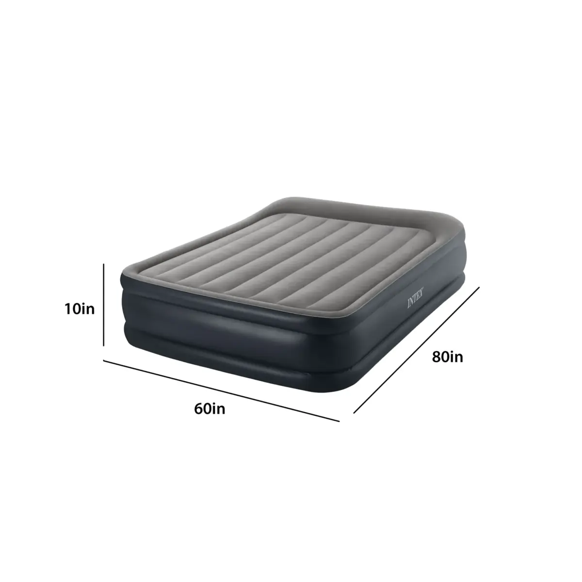 Intex Deluxe Pillow Rest Raised Air Mattress 64136ND - Image 2