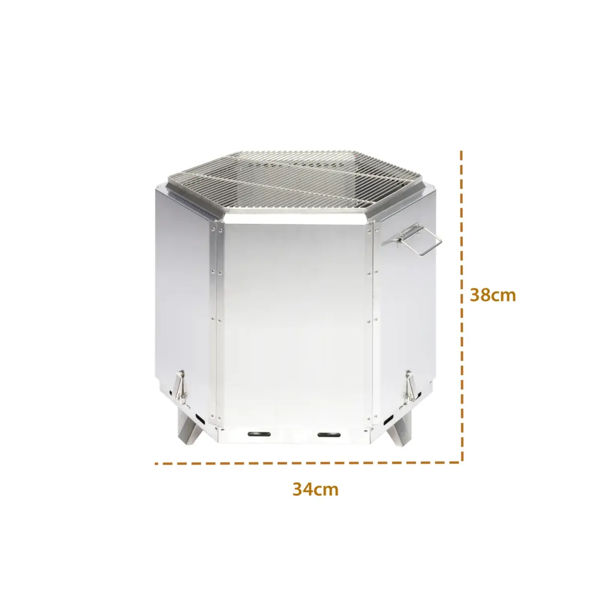Firestorm Hexagonal Smokeless firepit - Image 2