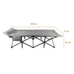 Camouflage Camping Bed - Image 2