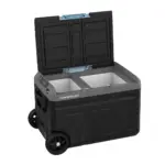 Powerology Dual Compartment Smart Fridge And Freezer 40L - Gray - Image 3