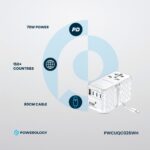 Powerology GaN Universal Charger Retractable Type-C Cable - Image 5