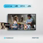 Powerology Break-Proof Android Smart TV 65" - Black - Image 2