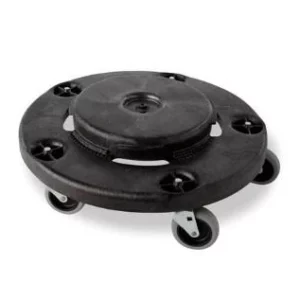 RUBBERMAID BRUTE TRASH CAN DOLLY - BLACK