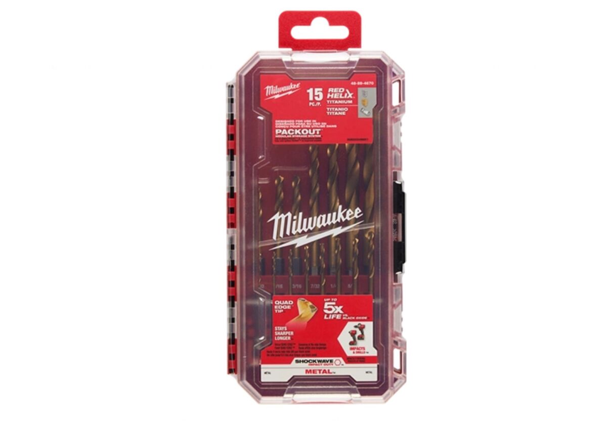 new16 Milwaukee Titanium Drill Bit Set - Image 1