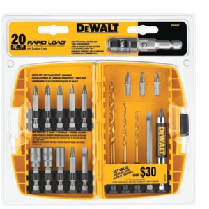 Dewalt Rapid Load Screwdriving Bit Set