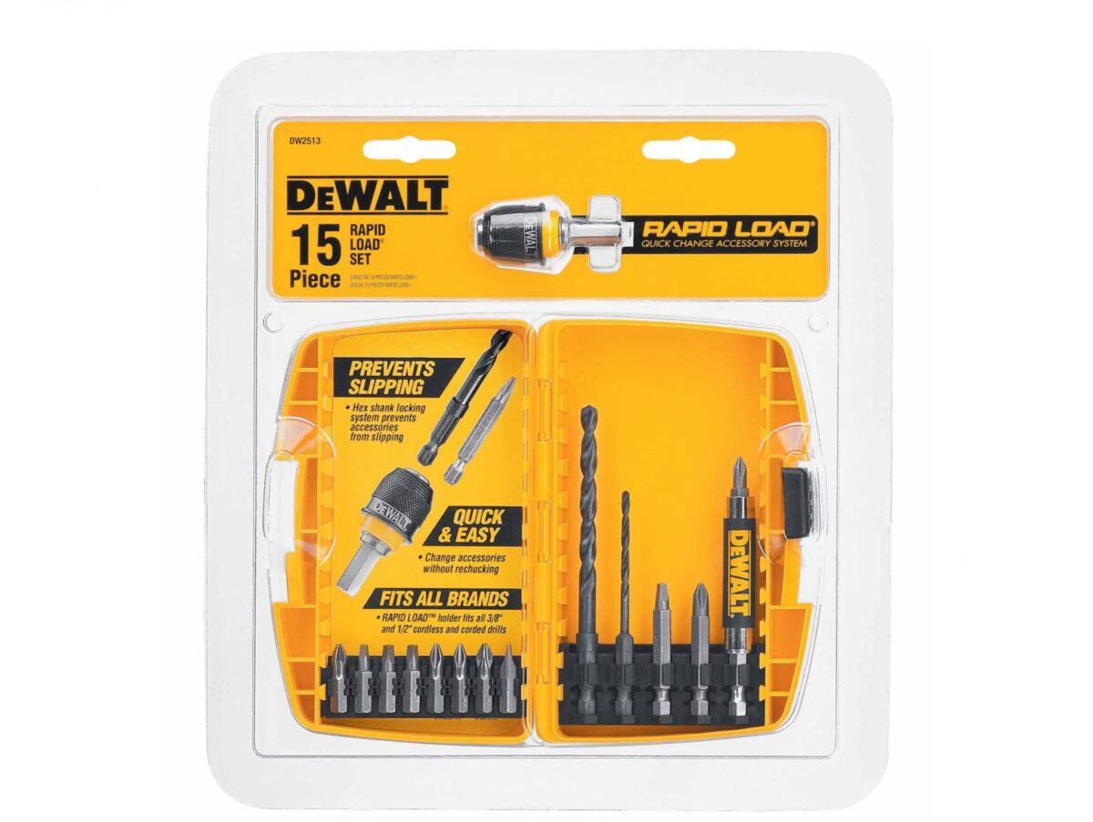 new8 Dewalt 15pcs Rapid Load Set - Image 1