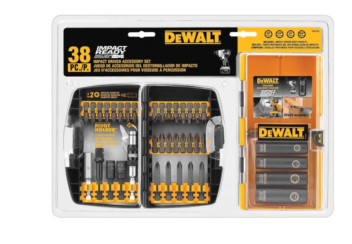 new9 Dewalt 38pcs Impact Driver Accessory Set - Image 1