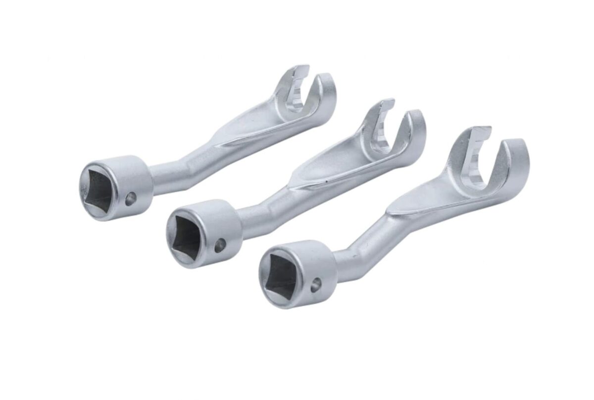 bgs box wrench BGS 1/2" Dr. Open Type Pipe Wrench Set - Image 1