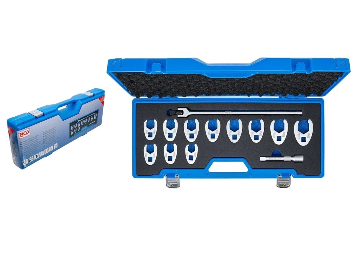 BGS 13pcs 1/2" Dr. Crowfoot Spanner Set - Image 1