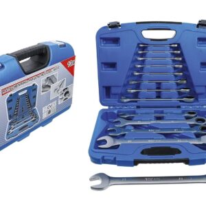 BGS 13pcs Ratchet Combination Wrench Set