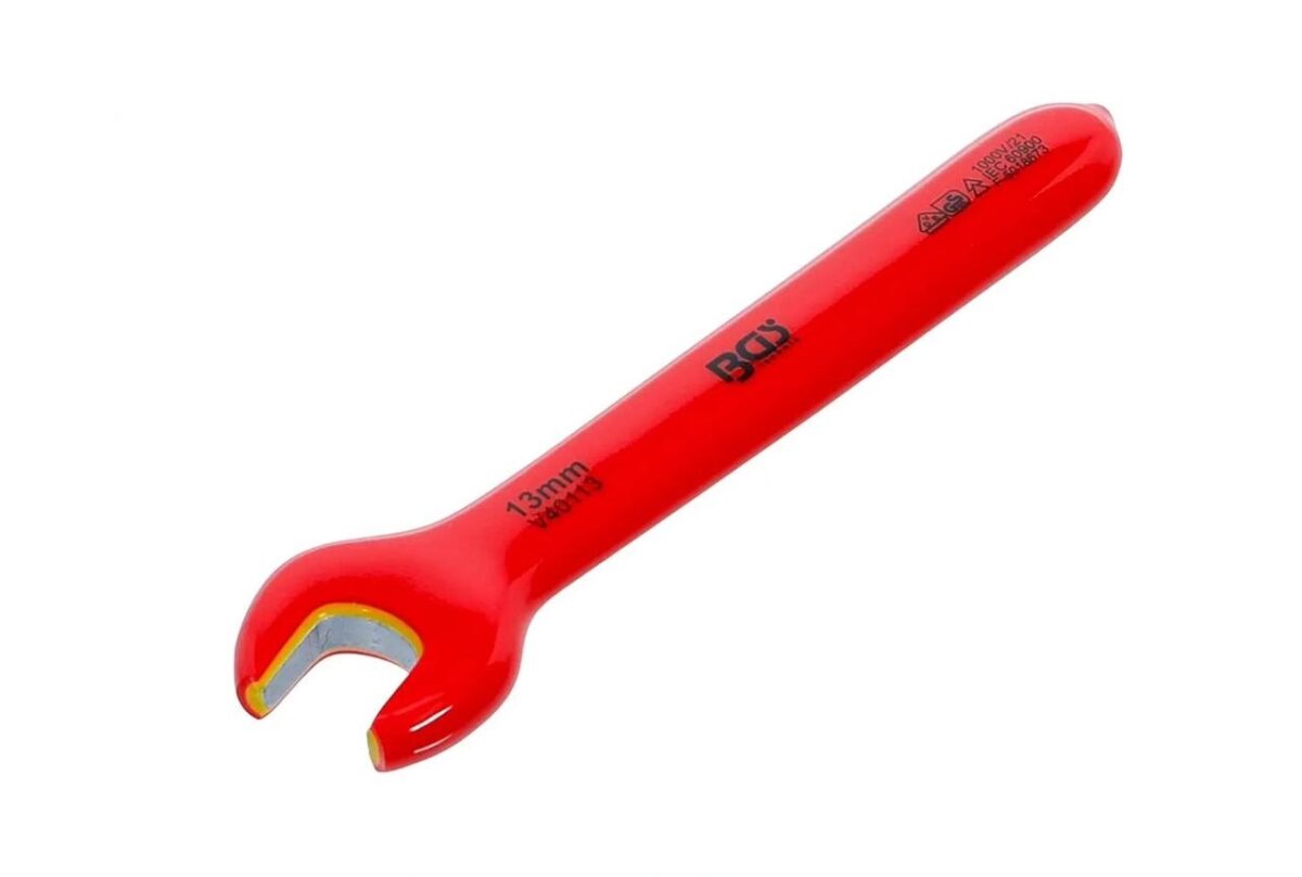 bgs vde5 BGS 13mm VDE Single Open End Spanner - Image 1