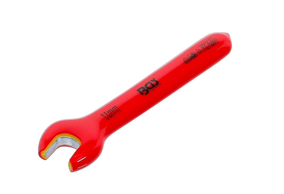 bgs vde6 BGS 11mm VDE Single Open End Spanner - Image 1