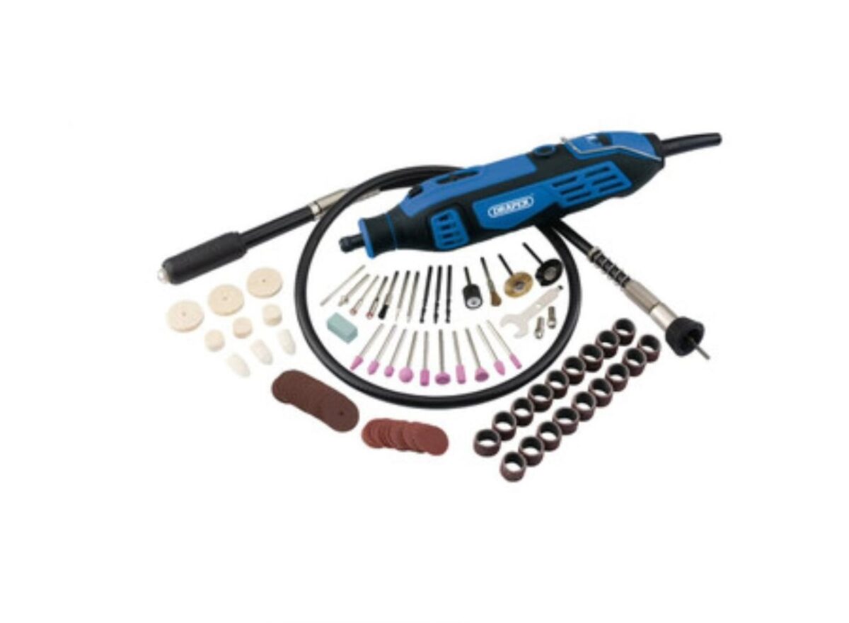 Draper 180W Rotary Multi Tool kit - Image 1