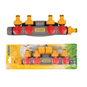 Hozelock 4-Way Tap Connector