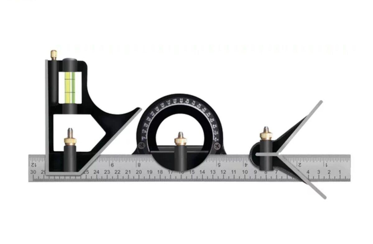 india comb sq Deluxe Combination Square - Image 1