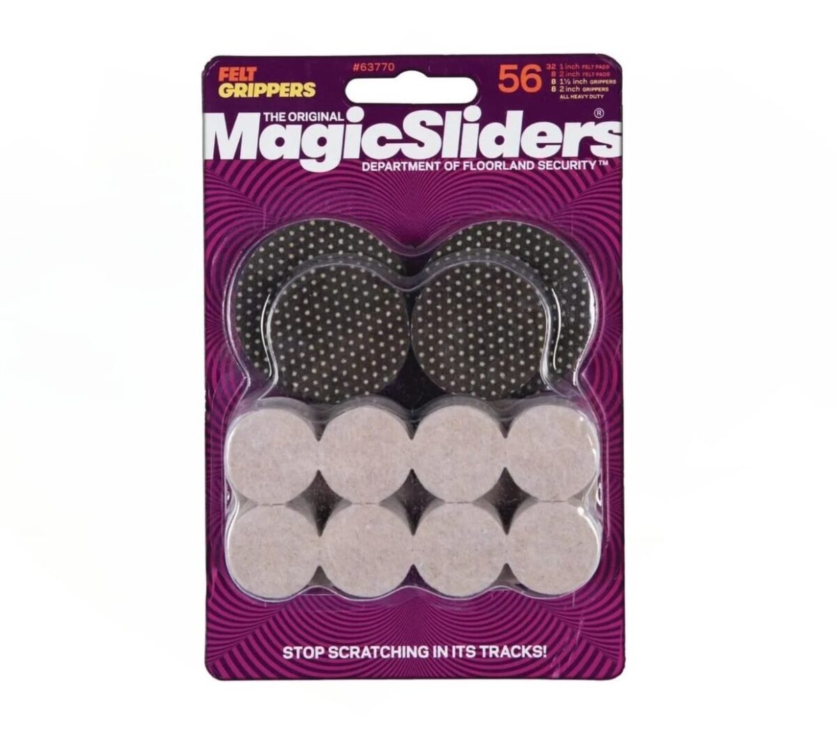 magic slider4 Magic Sliders Felt/Grippers - Image 1