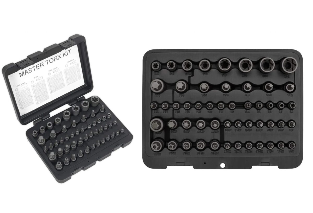 sealey 52pcs set Sealey Torx Star Master Socket Set - Image 1