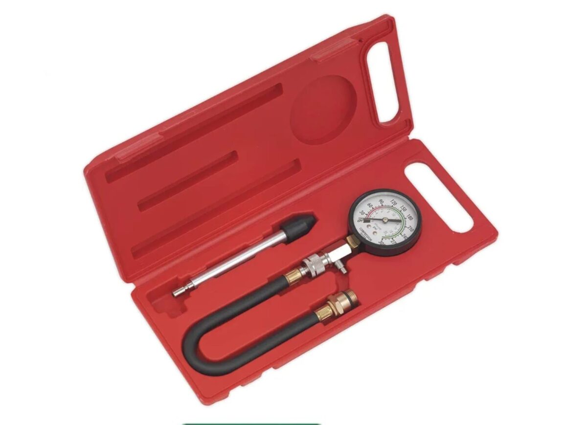 sealey compression Sealey Petrol Engine Compression Test Kit 3pcs/set - Image 1