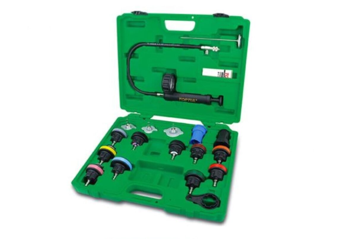 toptul tester Toptul 18pcs Universal Radiator Pressure Test Kit - Image 1