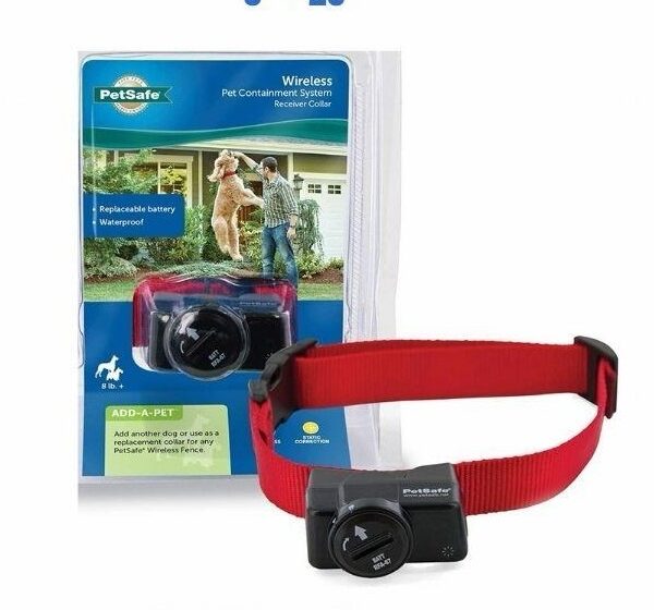 Wireless Pet Containment System Receiver Collar