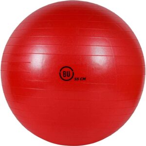 BU FITNESS ANTI BURST GYM BALL 55 CM