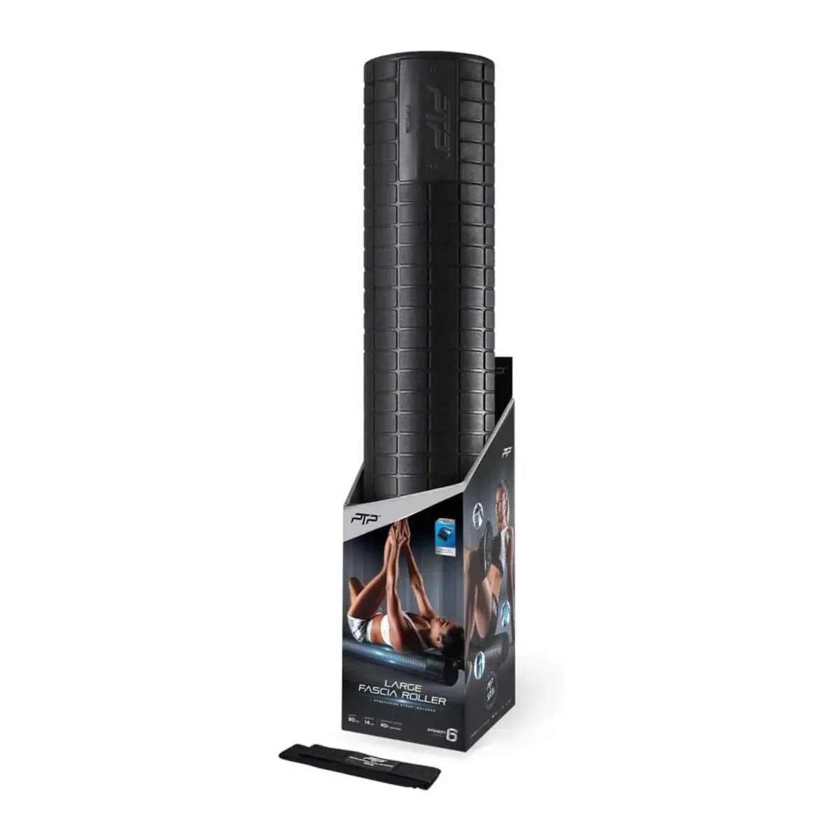 21 PTP Fascial Release Roller (100 cm) - Black - Image 1