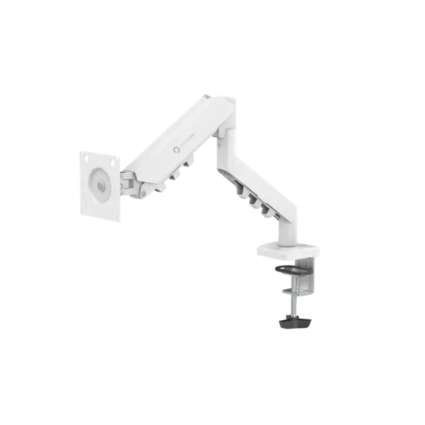 GAMEON GO-5501 Gas Mechanical Spring Single Monitor Arm For Gaming And Office Use - White
