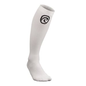 REHBAND QD COMPRESSION SOCKS, WHITE (PAIR)