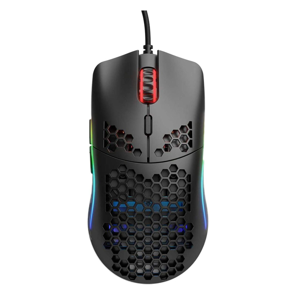 Glorious Model O Minus Gaming Mouse, Matte Black,White - Image 1