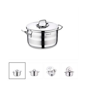 Korkmaz ASTRA2 CASSEROLE 20X11 CM - 3.3LTR Made in Turkey